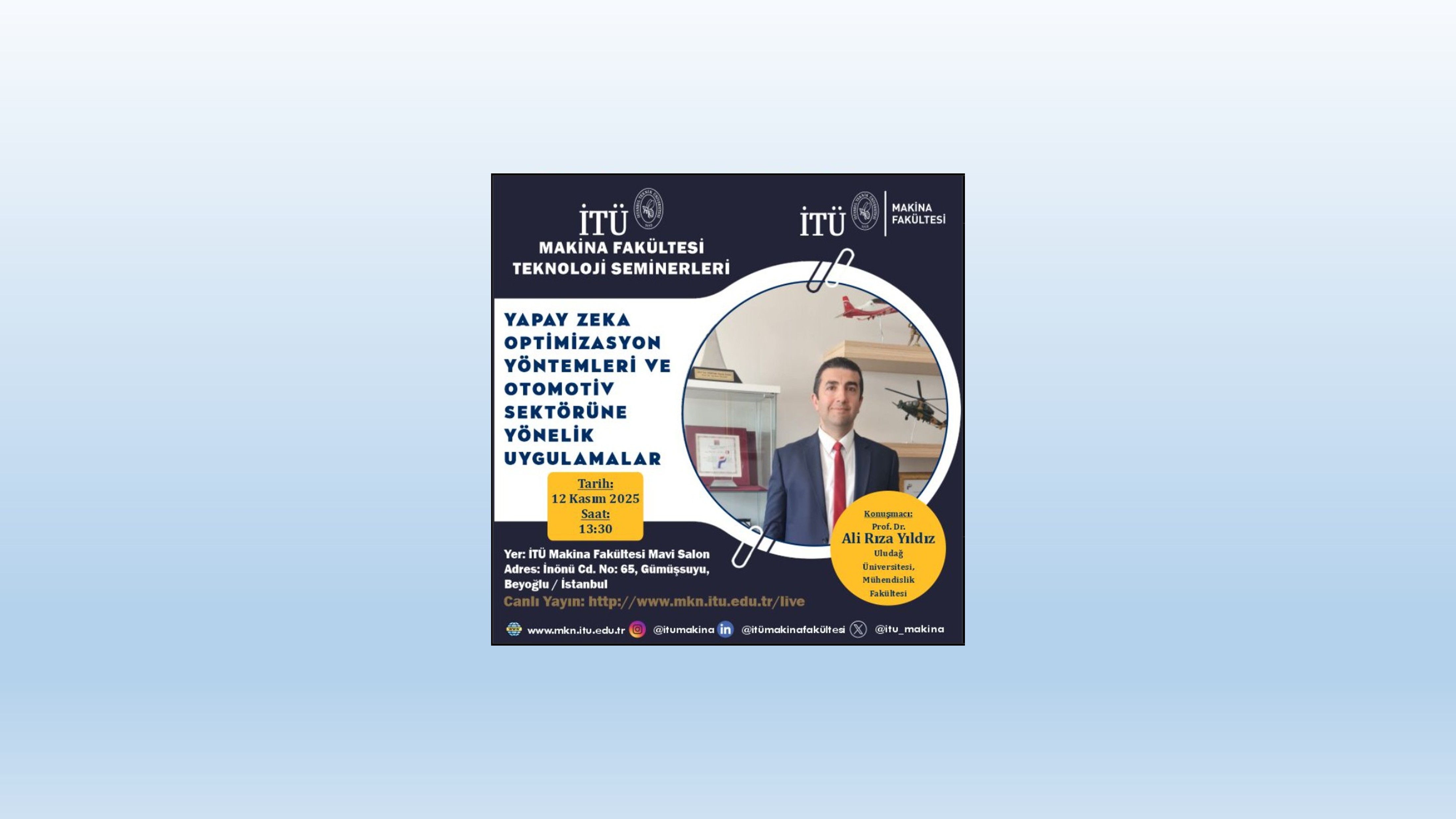  itu_teknolojiSemineri_AliRizaYildiz